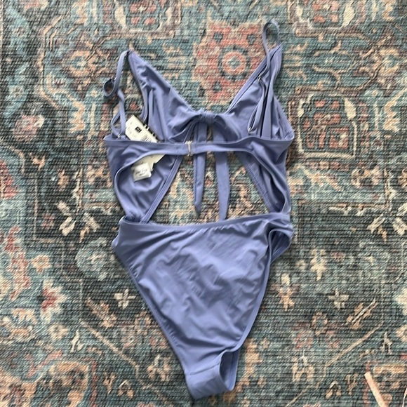 ⚡️Dippin Daisy's Tie-Front One-Piece Swimsuit Size Large - Picture 13 of 14